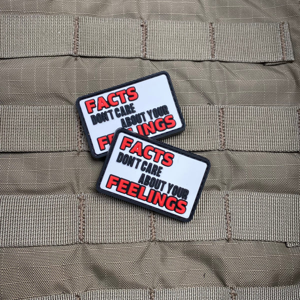 Facts Don’t Care About Your Feelings PVC Morale Patch