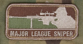 Major League Mohawk PVC Patch