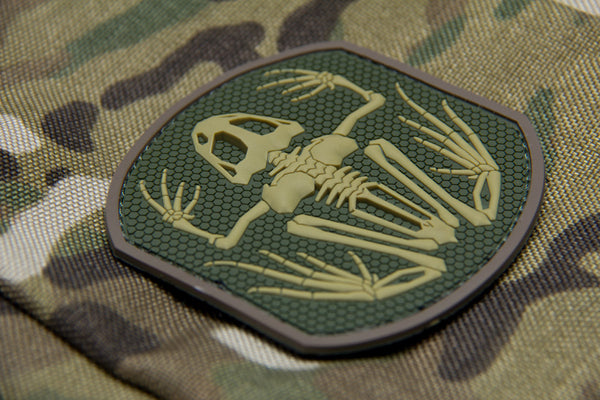 So You Wanna Be A Frogman PVC Patch - Various Colours - The Patch Board