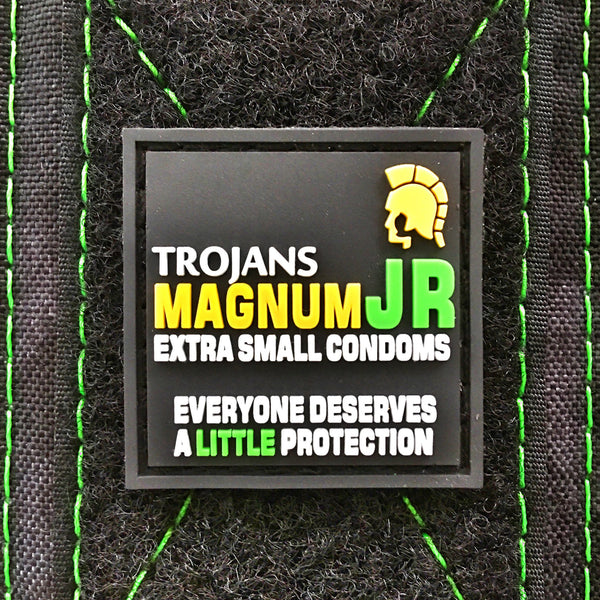TROJANS MAGNUM JR EXTRA SMALL CONDOM PVC MORALE PATCH – Tactical Outfitters