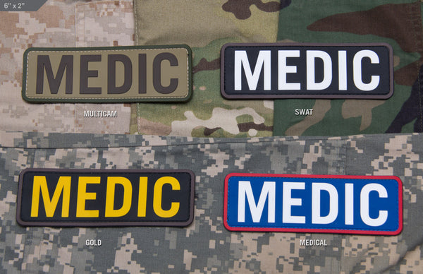 Medic 6x2 PVC Patch – Tactical Outfitters