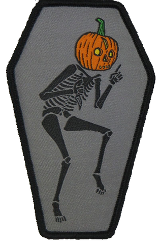 Pre-Order: Ed’s Manifesto/Sneakreaper Industries “Pumpkin Reaper” Halloween 2024 Morale Patch - Tactical Outfitters