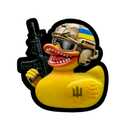 UKR Operator Duckie PVC Morale Patch - Tactical Outfitters