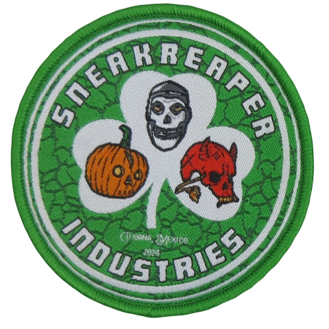 Pre-Order: Ed’s Manifesto/Sneakreaper Industries “Silver Shamrock” Halloween 2024 Morale Patch