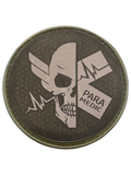 Tactical Paramedic Skull PVC Morale Patch - Tactical Outfitters