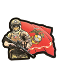 Marine Combat Spirit PVC Morale Patch - Tactical Outfitters