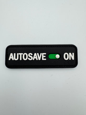 Autosave On PVC Morale Patch