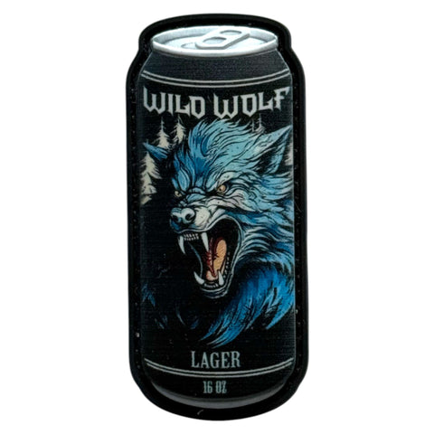 Wild Wolf Lager PVC Morale Patch