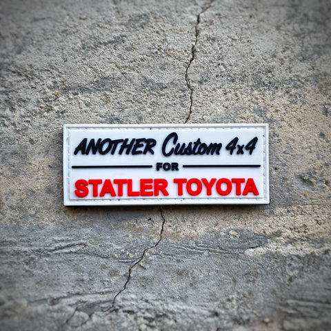 STATLER YOTA Truck Sign PVC Morale Patch - Tactical Outfitters