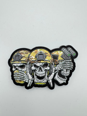 No Evil PVC Morale Patch
