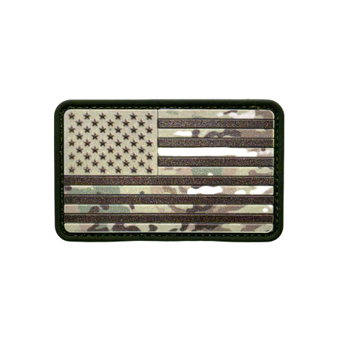 American Flag PVC Morale Patch - Tactical Outfitters