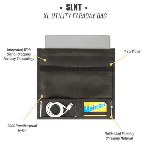 Utility Faraday Bag Non-Window - Large