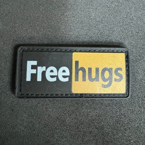 FREE HUGS PVC MORALE PATCH - Tactical Outfitters