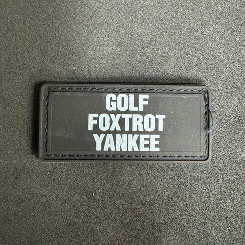 GFY PVC MORALE PATCH - Tactical Outfitters