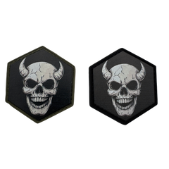 Horned Skull PVC Morale Patch – Tactical Outfitters