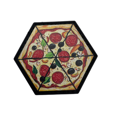 The Pizza Slice PVC Morale Patch