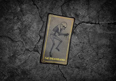 Pre-Order: Ed’s Manifesto/Sneakreaper Industries Sneakreaper Tarot Card Morale Patch