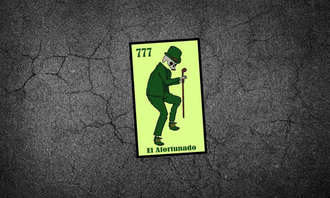 Pre-Order: Ed’s Manifesto/Sneakreaper Industries “El Afortunado” Loteria Card Morale Patch