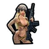 Tactical Pin-Up V2 PVC Morale Patch - Tactical Outfitters