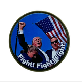 Trump - Fight! - PVC Morale Patch - Tactical Outfitters