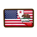 California Local Flag PVC Morale Patch - Tactical Outfitters