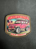 California Jeep PVC Morale Patch - Tactical Outfitters