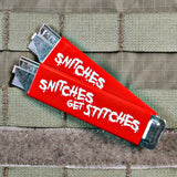 SNITCHES GET STITCHES BOX CUTTER - Tactical Outfitters