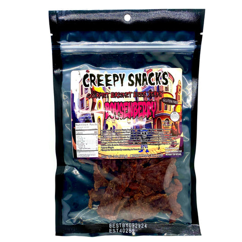 Creepy Snacks Boysenberry Beef Jerky - Tactical Outfitters