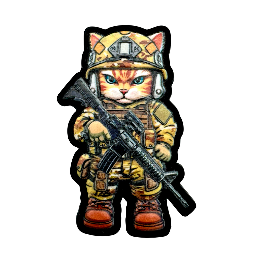Tactical Tabby PVC Morale Patch – Tactical Outfitters