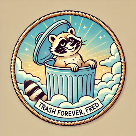 Trash Forever, Fred Morale Patch - Tactical Outfitters