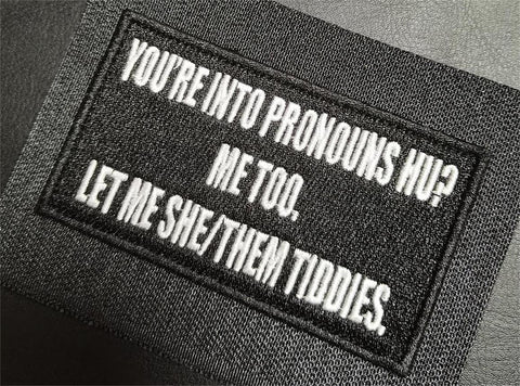 Pro-Nouns Morale Patch - Tactical Outfitters