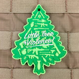 Little Tree Of Violence Christmas PVC Morale Patch - Tactical Outfitters