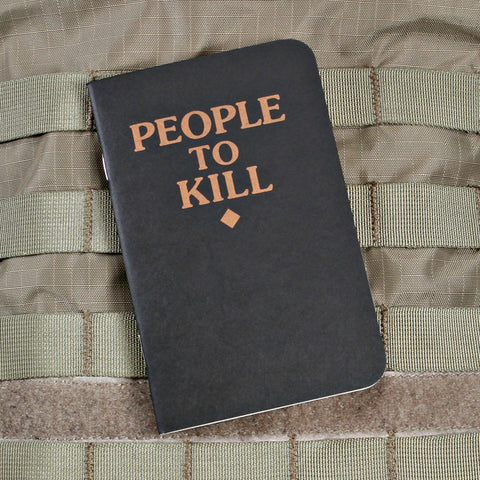 People to Kill Memo Books - Tactical Outfitters