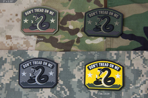 DON'T TREAD ON ME PVC MORALE PATCH - Tactical Outfitters