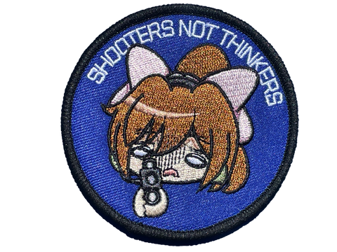 SHOOTERS NOT THINKERS MORALE PATCH - Tactical Outfitters