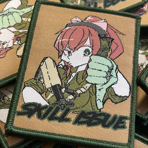 Personalized Anime PVC Patch Barbarian Soldier Cartoon Rabbit Tactical Patch  12 Animal Badge Backpack Military Hook Armband - AliExpress