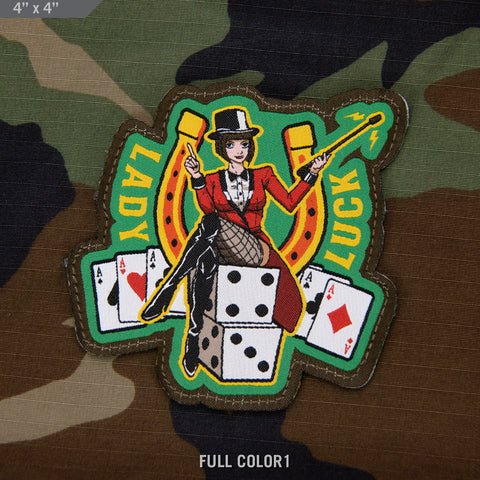 Lady Luck Anime Morale Patch - Tactical Outfitters
