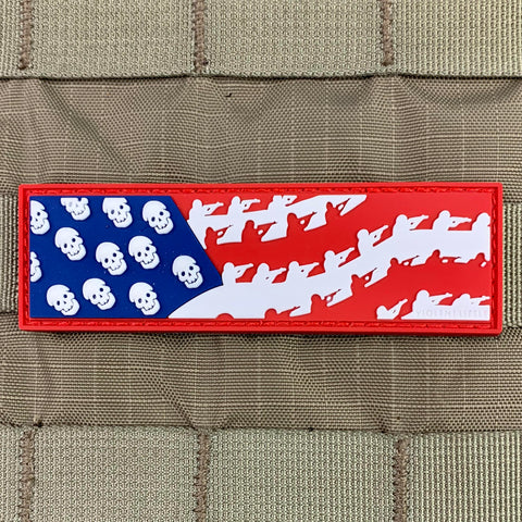 Great Satan American Flag PVC MORALE PATCH - Tactical Outfitters