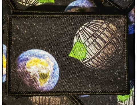 DEATH STAR VS EARTH MORALE PATCH - Tactical Outfitters