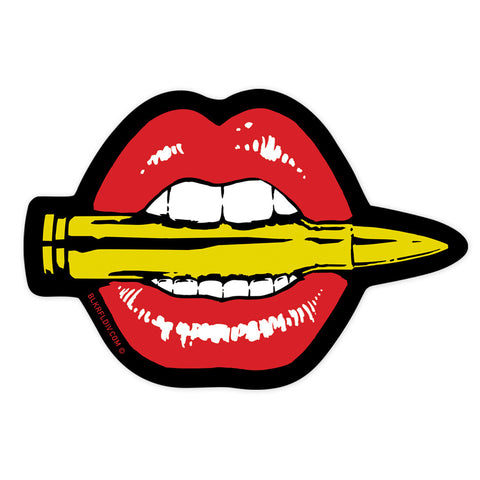 HOT LIPS STICKER - Tactical Outfitters
