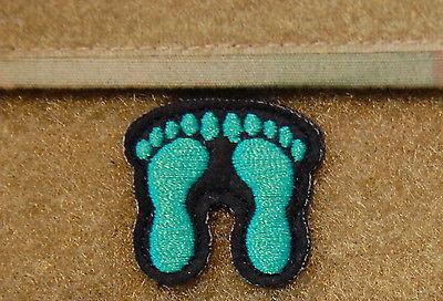 PARA RESCUE GREEN FEET MORALE PATCH - Tactical Outfitters