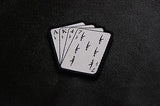 AK47 PLAYING CARDS MORALE PATCH - Tactical Outfitters