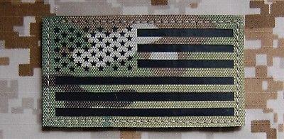 INFRARED MULTICAM US FLAG MORALE PATCH - Tactical Outfitters