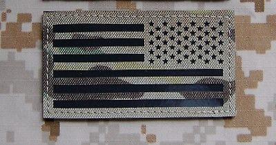 INFRARED MULTICAM REVERSE US FLAG MORALE PATCH - Tactical Outfitters