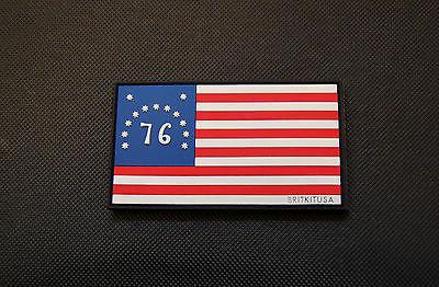 BENNINGTON FLAG SPIRIT OF '76 PVC MORALE PATCH - Tactical Outfitters
