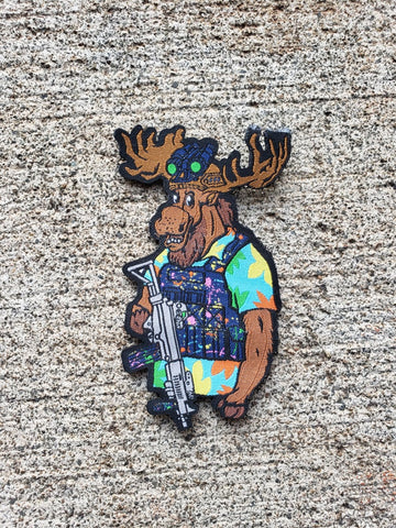 ROOF MOOSE IS ON DA LOOSE! MORALE PATCH - Tactical Outfitters