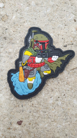 Cronies Collection Star Wars Boba Fett 3D PVC velcro morale patch –  theproperpatch