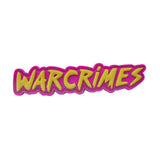 WARCRIMES PVC MORALE PATCH - Tactical Outfitters