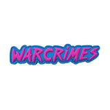 WARCRIMES PVC MORALE PATCH - Tactical Outfitters