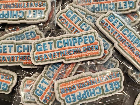 Get Chipped PVC Morale Patch - Tactical Outfitters